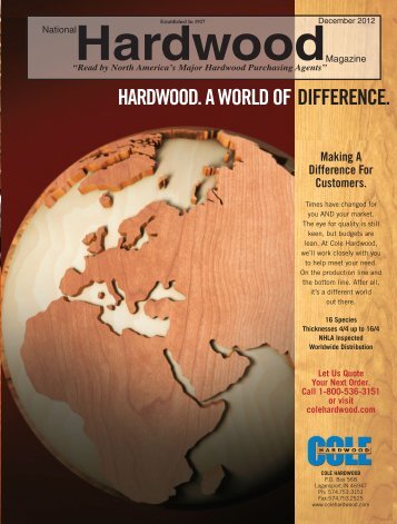 National Hardwood Magazine - December 2012