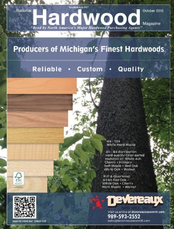 National Hardwood Magazine - October 2012