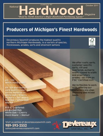 National Hardwood Magazine - October 2011