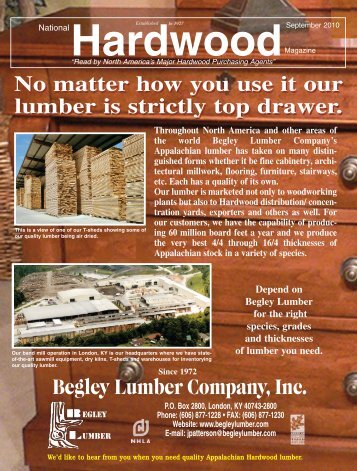National Hardwood Magazine - September 2010