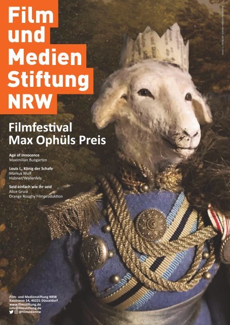 Programmmagazin des 44. Filmfestival Max Ophüls Preis 2023