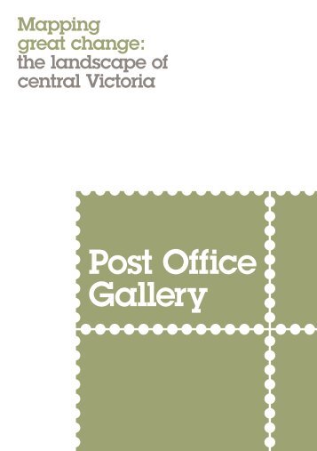Mapping great change: the landscape of central Victoria