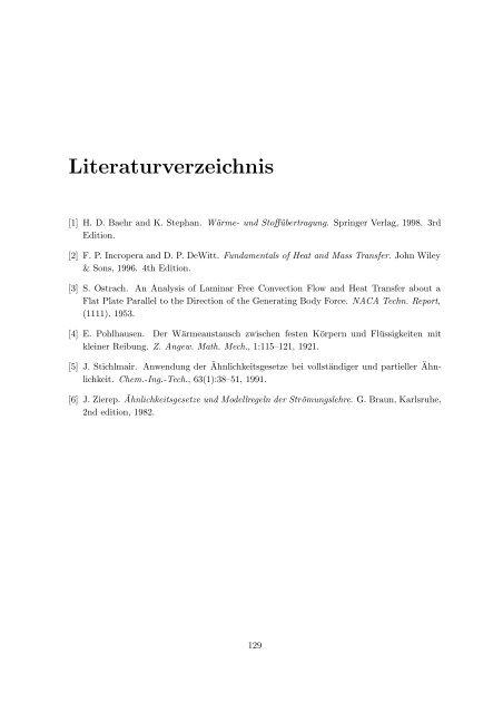 Wärmetransportphänomene - Lehrstuhl für Thermodynamik - TUM