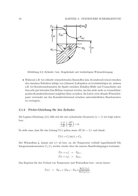 Wärmetransportphänomene - Lehrstuhl für Thermodynamik - TUM