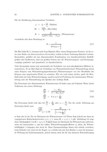 Wärmetransportphänomene - Lehrstuhl für Thermodynamik - TUM