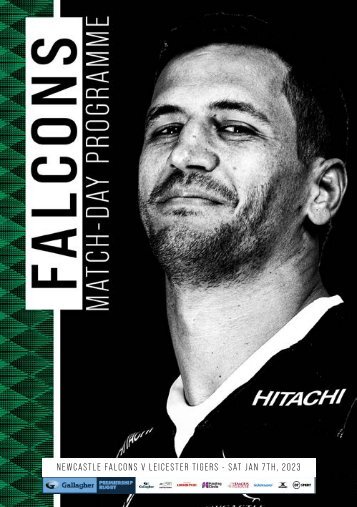 NewcastleFalcons vs Leicester Tigers Programme