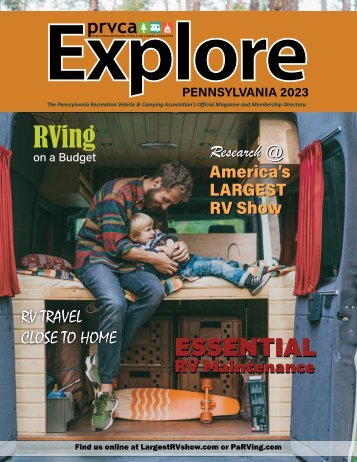 2023 Explore Pennsylvania magazine