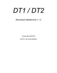 Manuskript Digitaltechnik 1 + 2