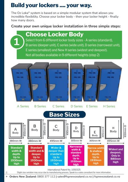 Workplace Lockers Catalogue | Australia & NZ