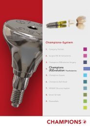 Product Catalog – Champions (R)Evolution Prosthodontics