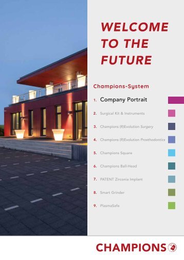 Product Catalog – Champions Company Portrait