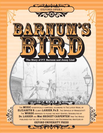 Libby Larsen - Barnum's Bird