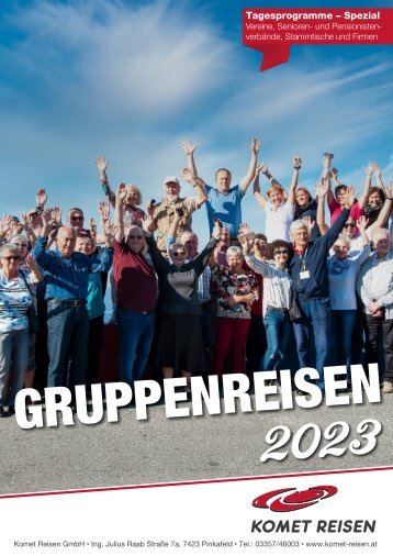 Programmvorschlaege Gruppenreisen 2023