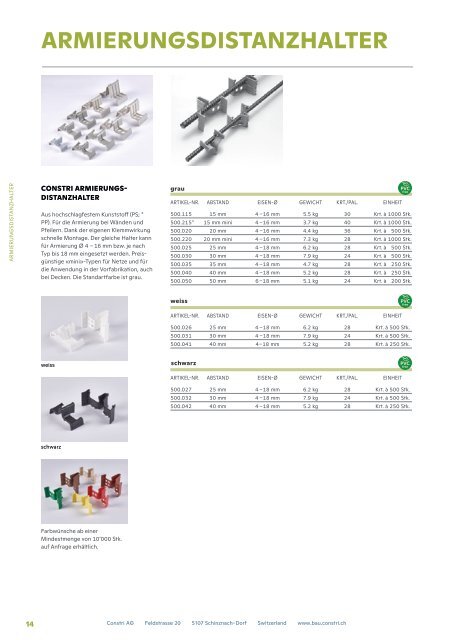 Constri Bau Katalog 2023