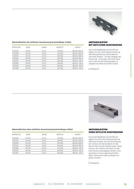 Constri Bau Katalog 2023