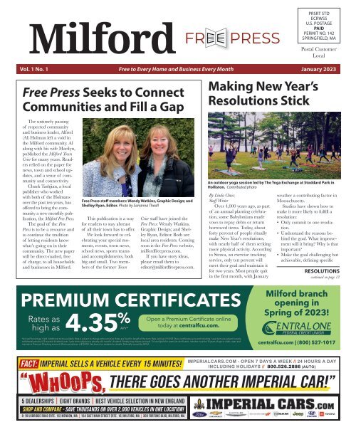 Milford Free Press January 2023