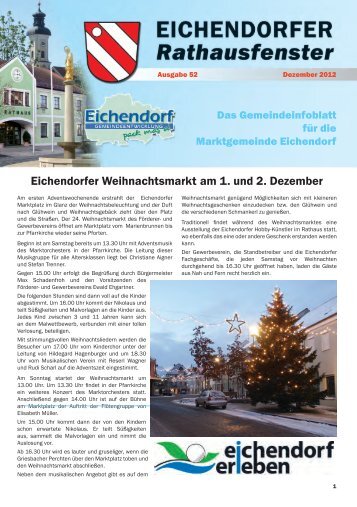 Dezember 2012 - Markt Eichendorf