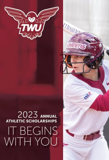 Scholarship Brochure athletics 2023