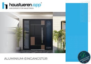 Aluhaustüren_Neuheiten