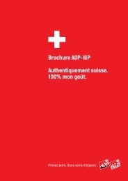Association suisse des AOP-IGP - Jambon de la Borne AOP