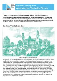 22-10-28 Bericht Führung Tonhalle Zürich