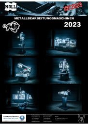 NOLL Metallbearbeitungsmaschinen Hauptkatalog 2023 