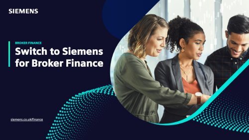 Siemens Broker Funding Guidelines