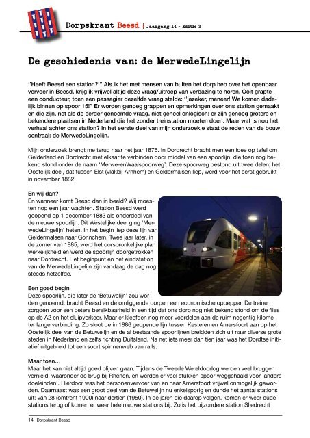 Dorpskrant Jaargang 14, Editie 3