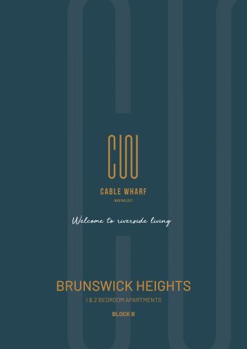 Cable Wharf Apartment Brochure - Block B