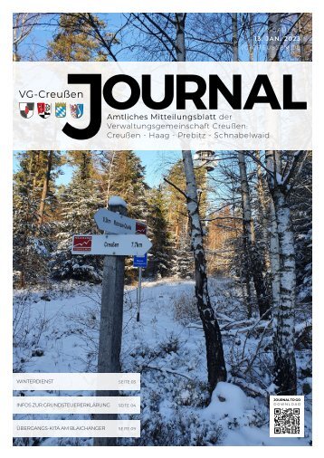 Creußen Journal - Ausgabe 13.01.2023