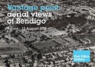 Vantage point: aerial views of Bendigo