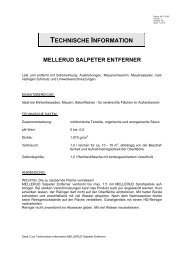 technische information mellerud salpeter entferner