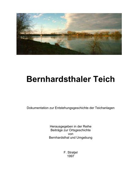 Bernhardsthaler Teich Friedl Dieter