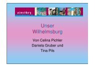 Schulpräsentation - Unser Wilhelmsburg, von Celina Pichler ...