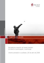 Pictet Funds (LUX)