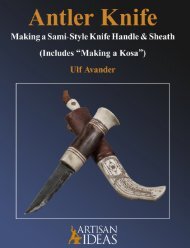 Antle Knife: Making a Sami-Style Knife Handle and Sheath 