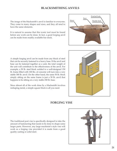 The New Spruce Forge Manual of Locksmithing: A Blacksmith’s Guide to Simple Lock Mechanisms