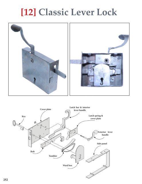 The New Spruce Forge Manual of Locksmithing: A Blacksmith’s Guide to Simple Lock Mechanisms