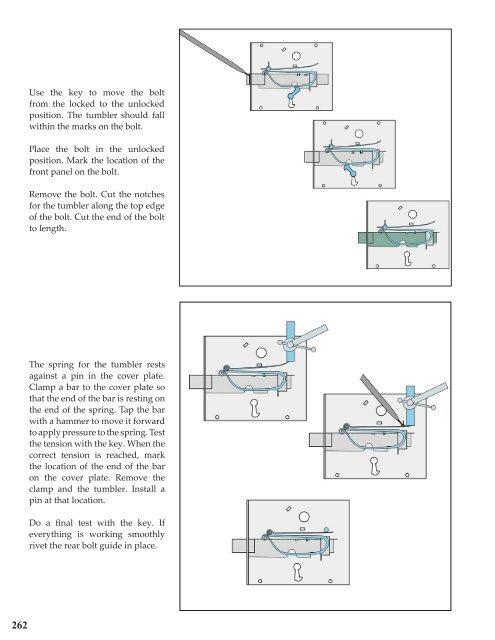 The New Spruce Forge Manual of Locksmithing: A Blacksmith’s Guide to Simple Lock Mechanisms