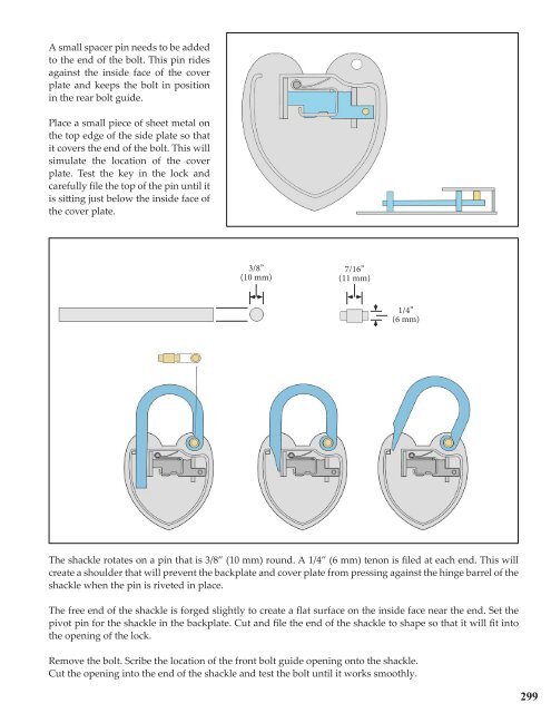 The New Spruce Forge Manual of Locksmithing: A Blacksmith’s Guide to Simple Lock Mechanisms