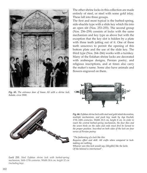 Persian Locks: 1500 Years of Iranian Padlocks