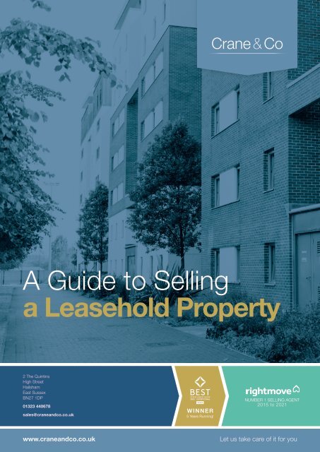 Crane & Co - A guide to selling a leasehold property