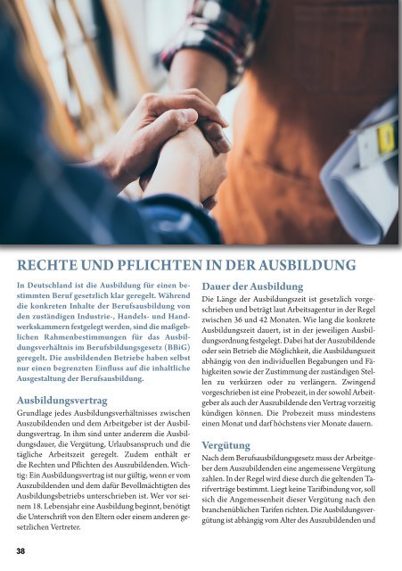 Ausbildung & Studium Frühjahr / Sommer  2022