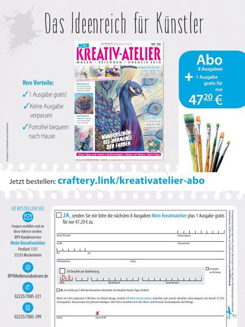 Mein Kreativ - Atelier Nr. 136