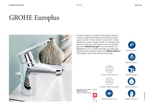 Armaturen für das Bad - Grohe Deutschland Vertriebs GmbH