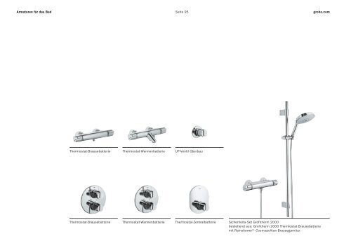 Armaturen für das Bad - Grohe Deutschland Vertriebs GmbH