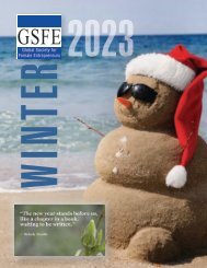 GSFE Newsletter-WINTER 2023