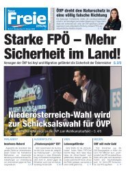 Starke FPÖ – Mehr Sicherheit im Land!