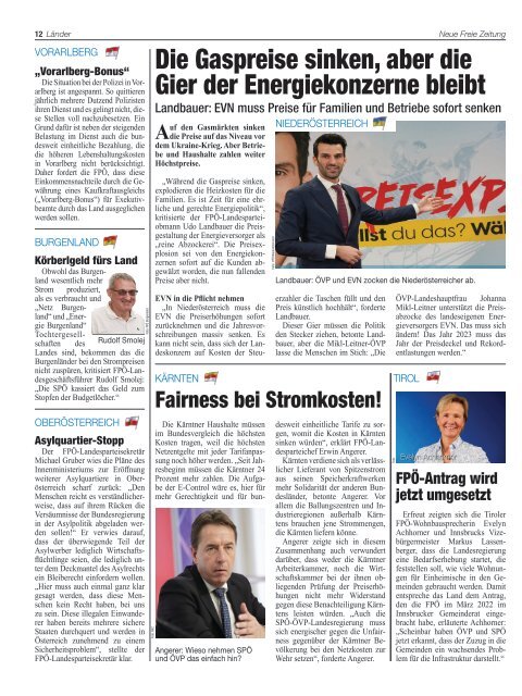 Starke FPÖ – Mehr Sicherheit im Land!