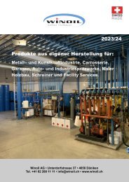 Winoil Produkte-Broschüre DE 2023/24